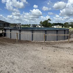 33 Foot Round Above Ground Pool