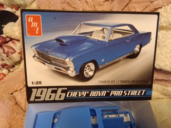 AMT 1966 Chevy Nova Pro Street Model Car