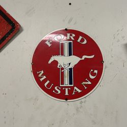 Ford Mustang  Sign