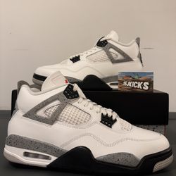 Jordan 4 White Cement Og 2025 Size 12