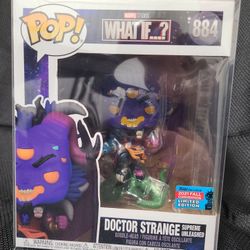 Funko Pop Doctor Strange Supreme Unleashed #884 With Protector