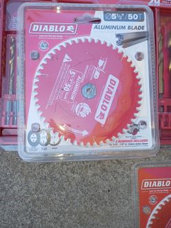 Diablo 5 1/2" 50 tooth aluminum blade