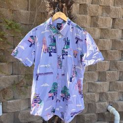 Studio ghibli spirited away button up shirt