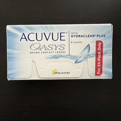Acuvue Oasys_ Sealed 6 Pack_ Expires 2028_-2.50