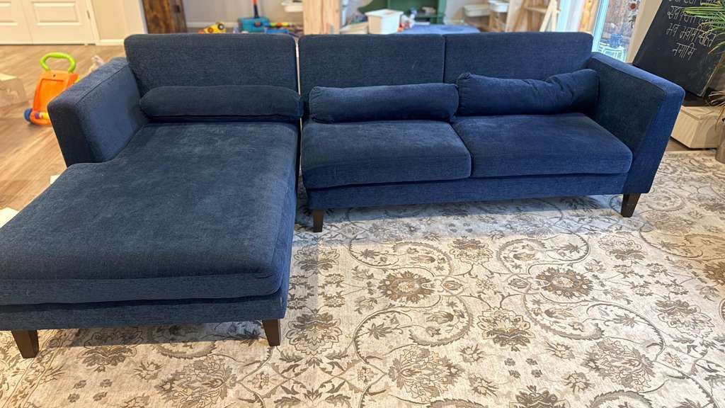 Blue Sofa 