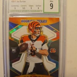 2020 PANINI ROOKIES & STARS STELLAR ROOKIES #SR-1 JOE BURROW