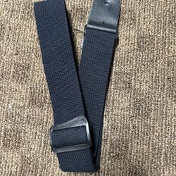 Black Guitar Strap