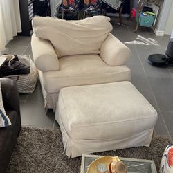 FREE Arm Chair And Ottoman 