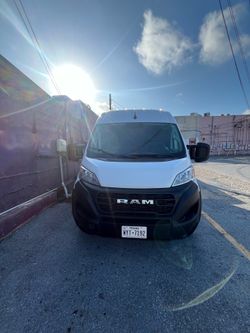 White Cargo Catering Van