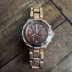 Michael Kors Chocolate Colored Watch 