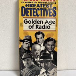 Golden Age of Radio, Greatest Detectives ~ 12 CD Set ~ Spade, Dragnet, Sherlock