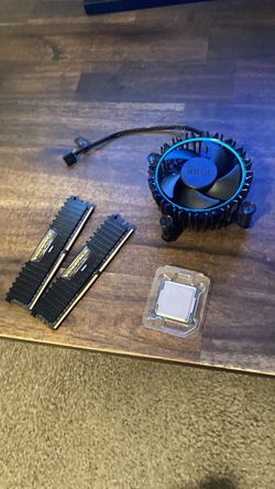 Intel Core i5 - 11600KF + Stock Intel Cooler + 16gb 3200mhz DDR4 ram (2x8gb) + Corsair Thermal Paste