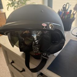 Bell motorcycle helmet