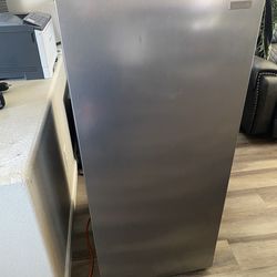 Vissani 7 cu. ft. Convertible Upright Freezer/Refrigerator in Stainless Steel Garage Ready