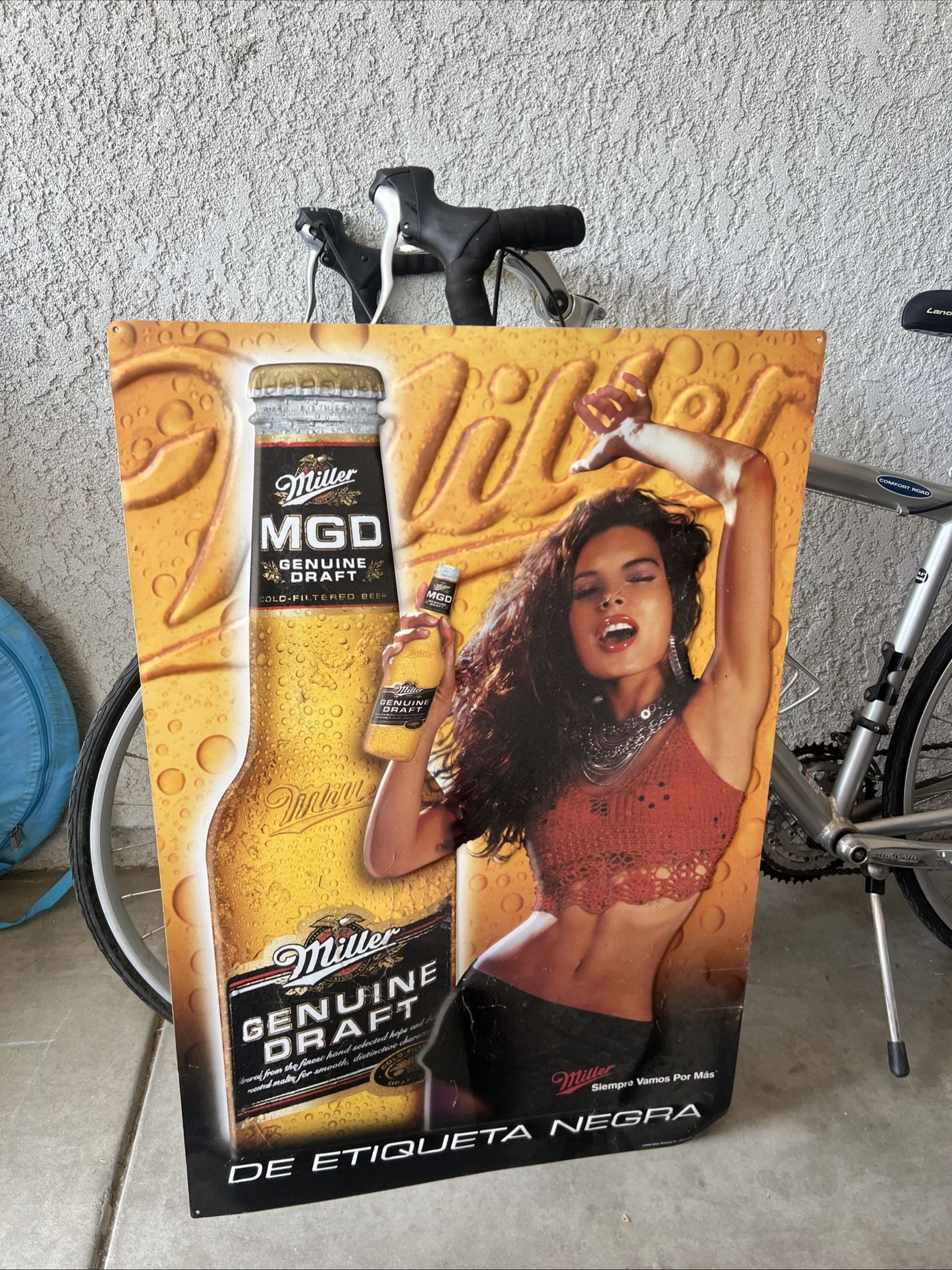 MGD Metal Sign