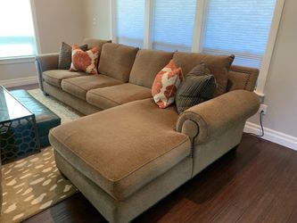 Upholstered sofa/Chaise lounge