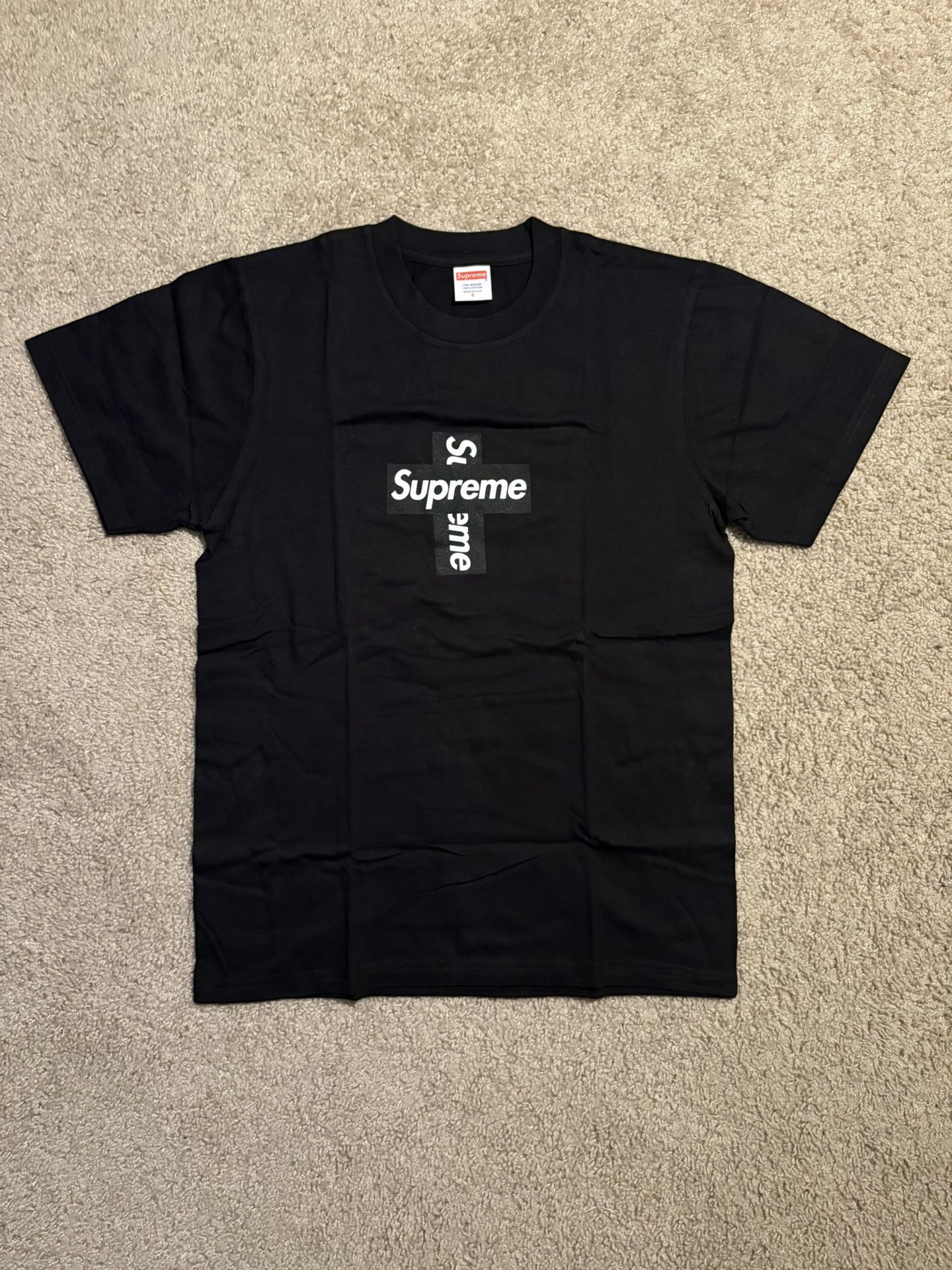 Supreme Cross Box Logo Tee Size Medium
