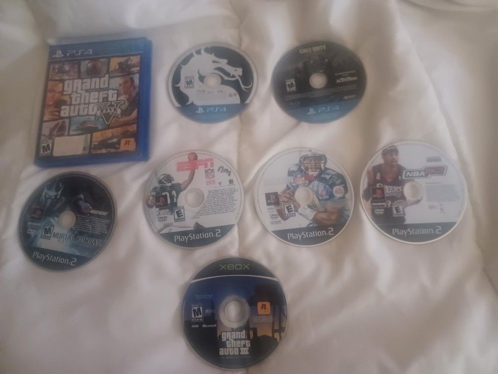 Xbox And Playstation Games
