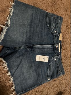 Levi’s high waisted mom shorts