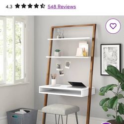 Modern Leaning/Ladder Desk