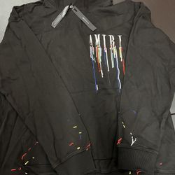Amiri Hoodie Sz Large 