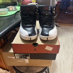 Jordan 12 Playoff. Size 9.5 Og Box