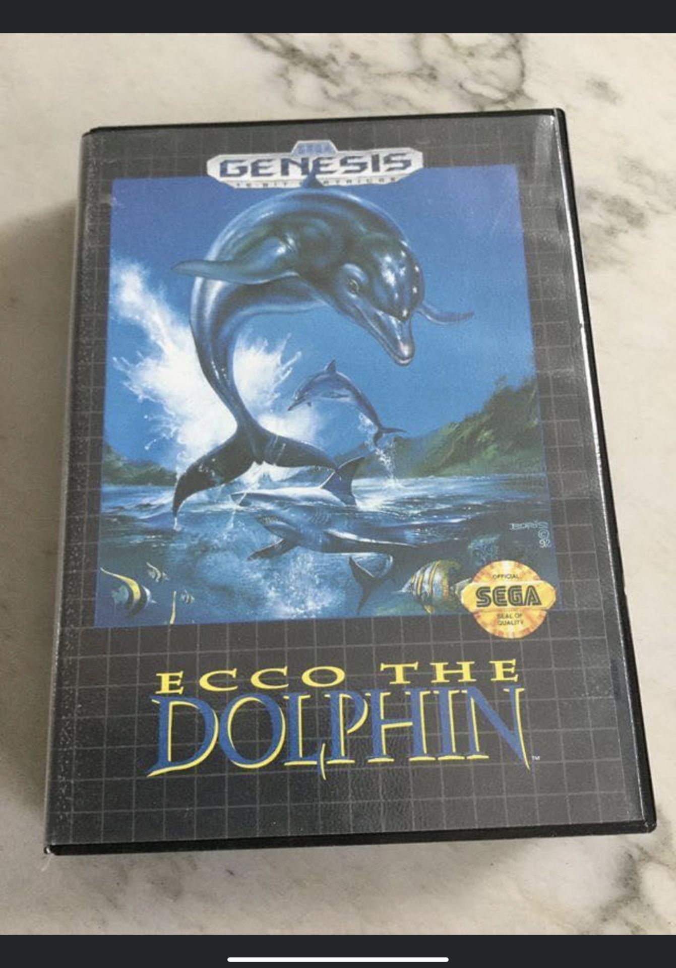 Sega Genesis Ecco the Dolphin game