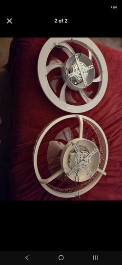 Ceiling Fan Light Fixtures – Set of 2