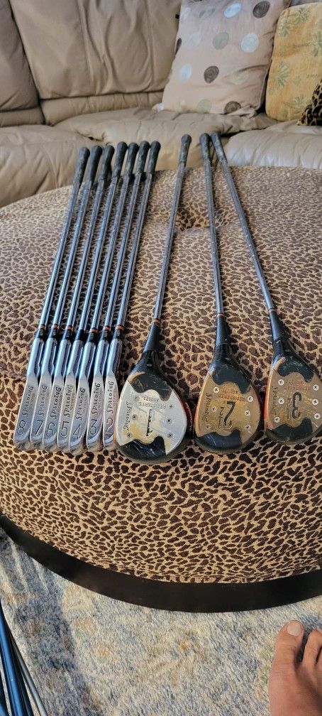 Spaulding Set Of Golf Clubs