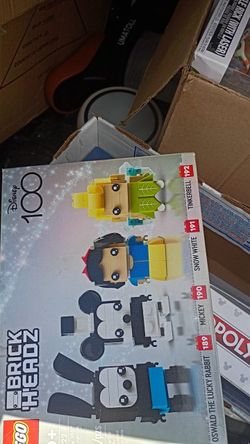 Disney Lego brick heads