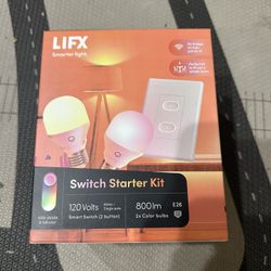 2 LIFX Smart Switch Starter Kit 