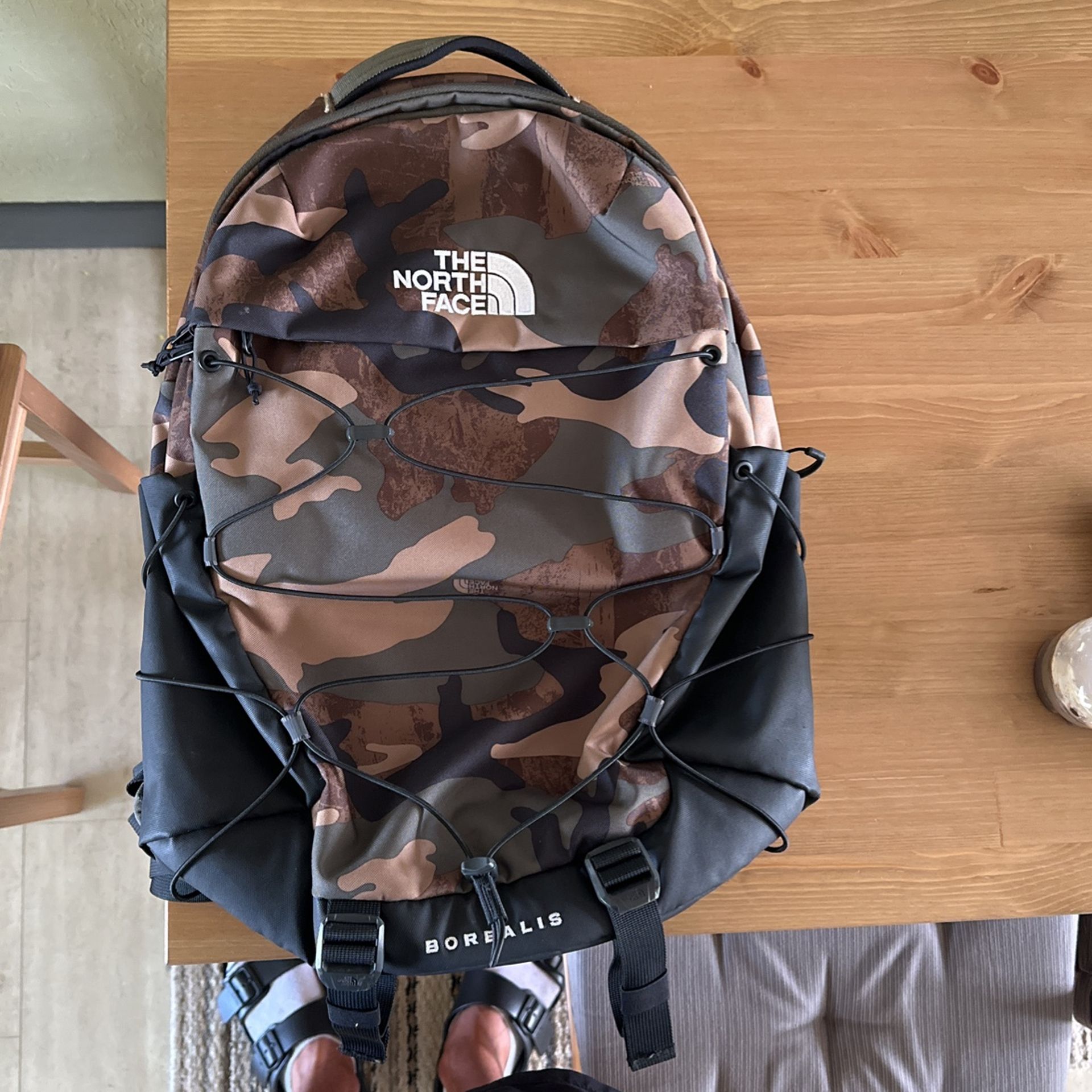 North Face Camo Borealis Backpack
