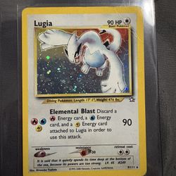 Pokemon Lugia Neo Genesis (damaged)
