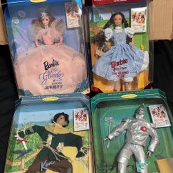 Vintage Barbie Wizard of Oz Collector Set (4 Dolls, Hollywood Legends Collection)