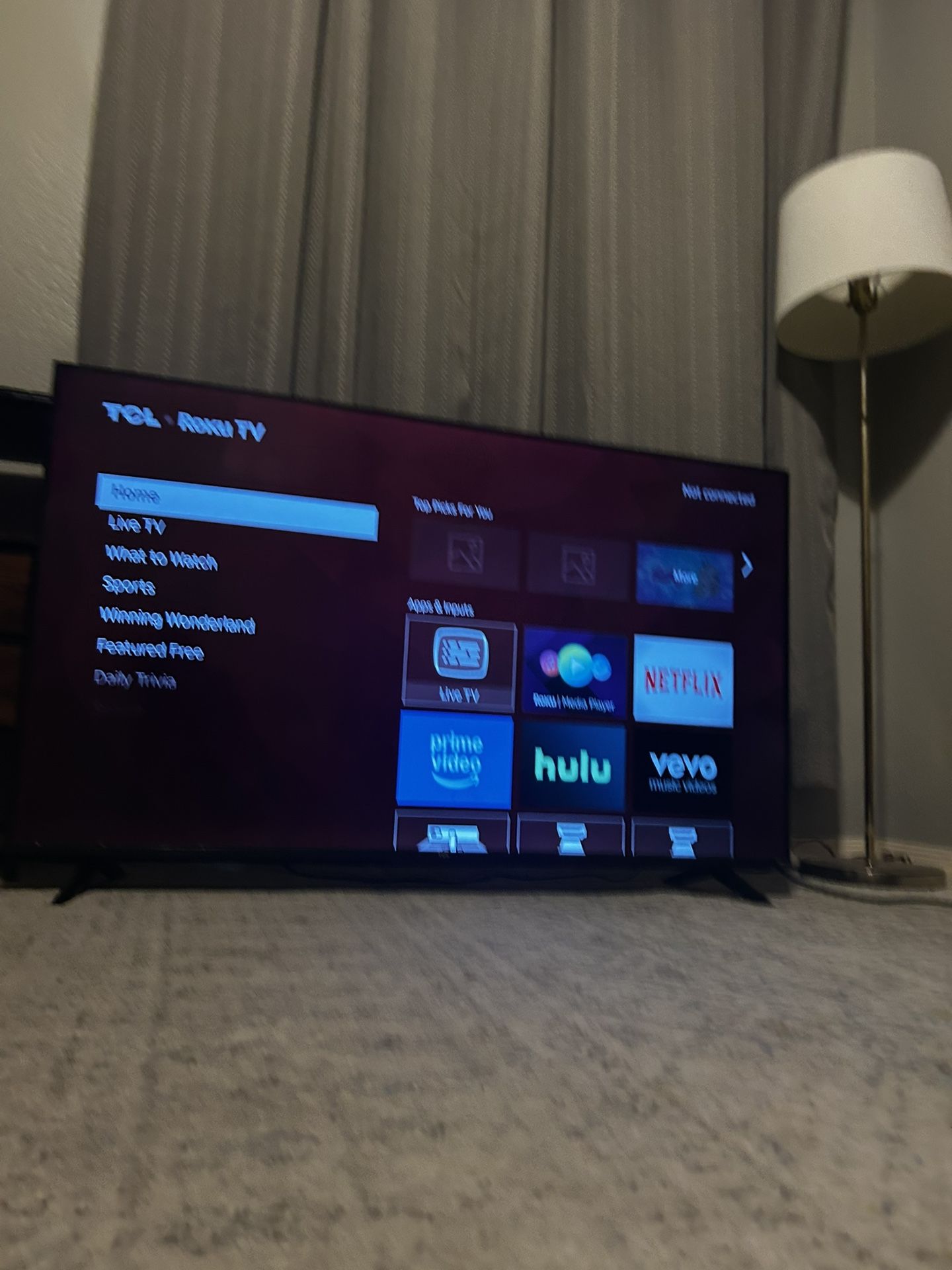 Roku 43” HDR 4K TV