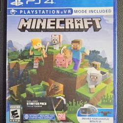 PS4 Minecraft - New/Sealed