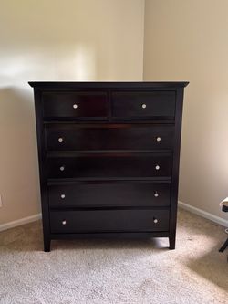 Twin bed and dresser