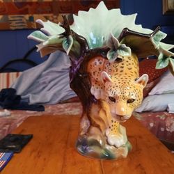 Leopard Vase