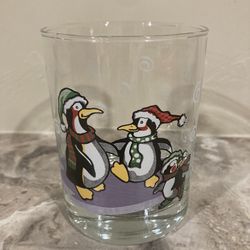 Penguin Drinking Glass 
