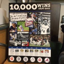 Braves limited edition poster