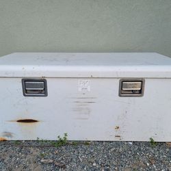 Chest Truck Tool Box M-Series White Steel

