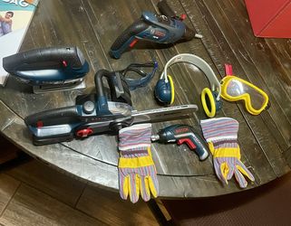 Bosch kids Toolset Working Just Needs New Batteries Good Condition