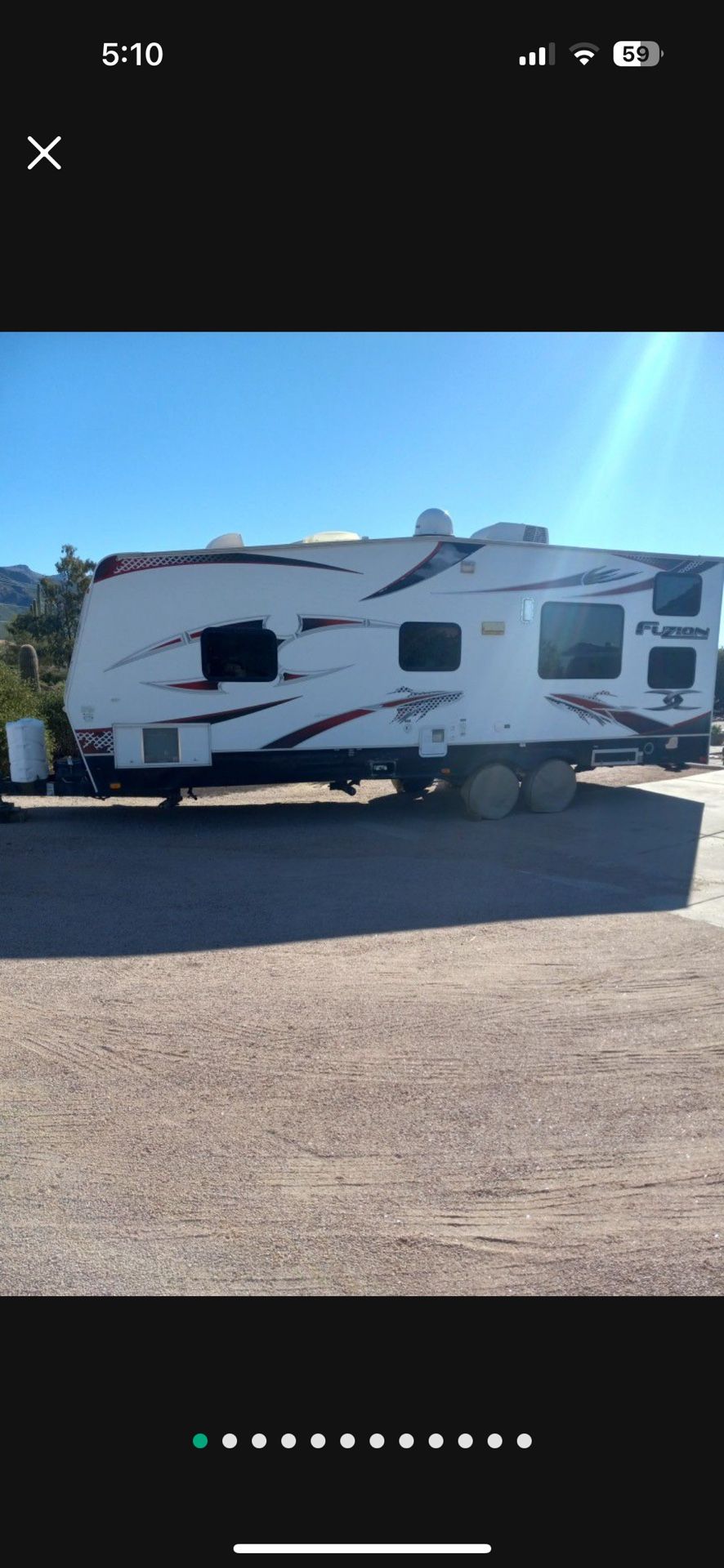 2011 Keystone Fusion 260