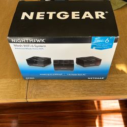 Netgear Nighthawk Mesh WiFi 6 system 