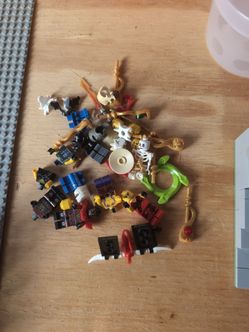Ninjago fig pieces