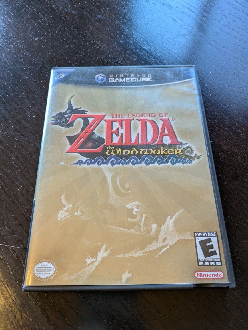 Zelda Wind Waker For Game Cube, All Inserts, Great Condition