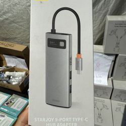 Starjoy 9-port Type C Hub Adapter