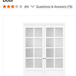 48” Closet Doors