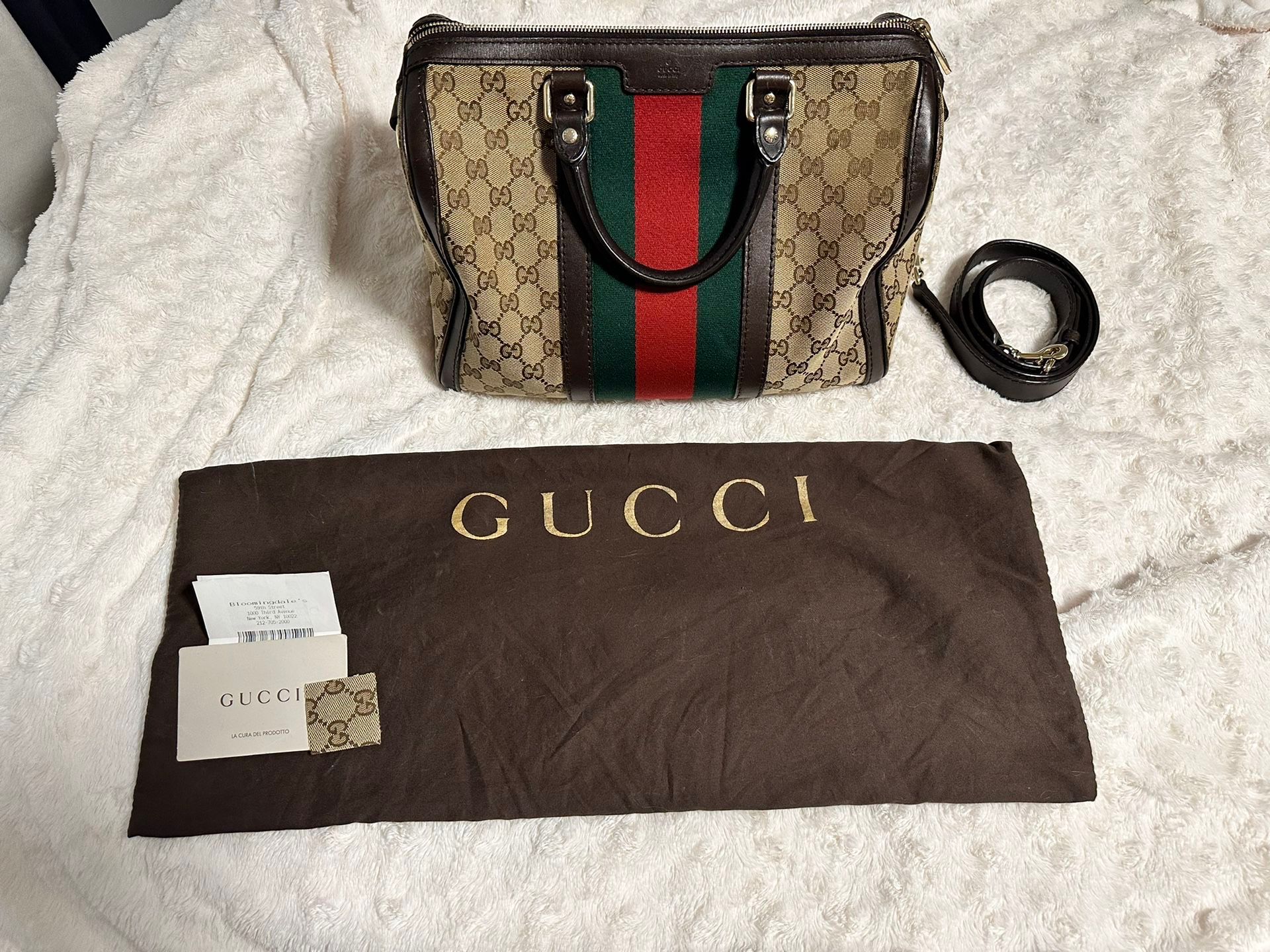 Original Gucci Duffle Bag $1750