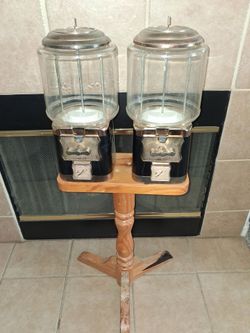 Vintage Vendworx Double Gumball/Candy Machine